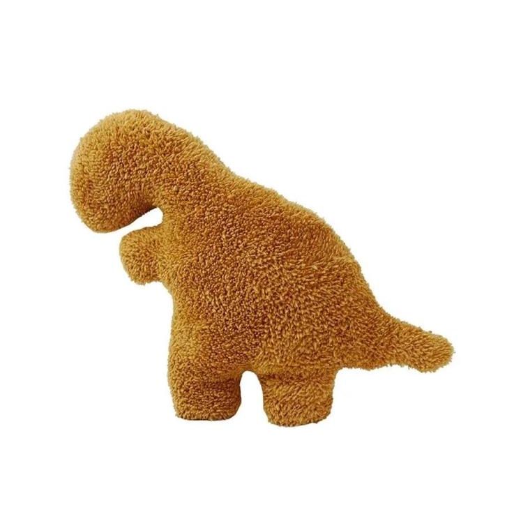 Nugget Dino Plush Pillow – Cute Dinosaur Cushion for Kids