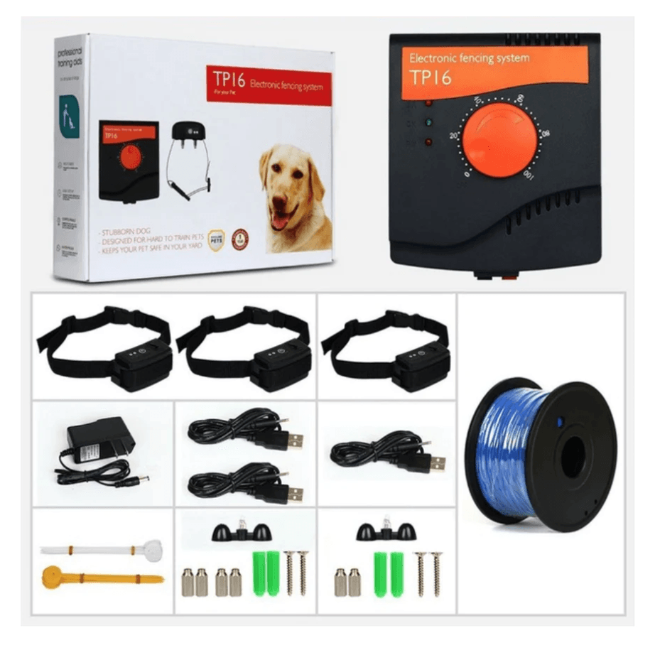 Waterproof Dog Electric Fence System For 3 Dogs - Eagalite