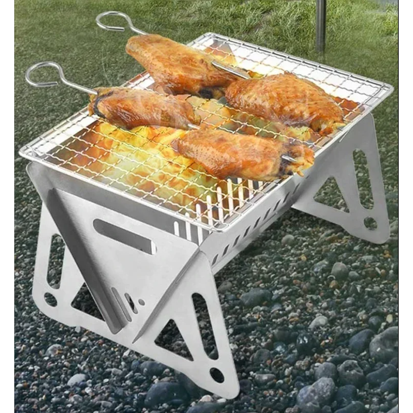 Portable Folding Barbecue Grill - Eagalite