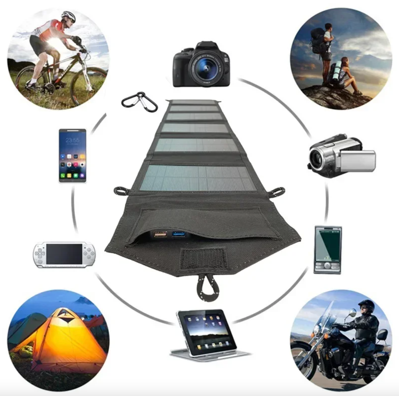 800W Foldable Solar Panel - Eagalite