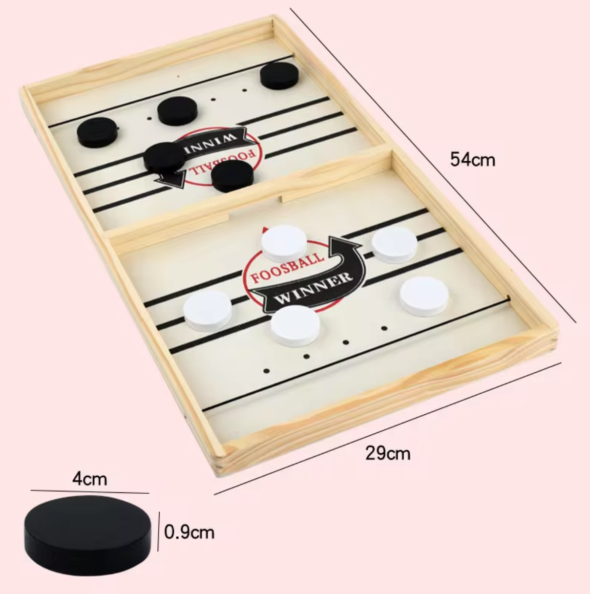 Table Hockey Fast Sling Puck Game - Eagalite