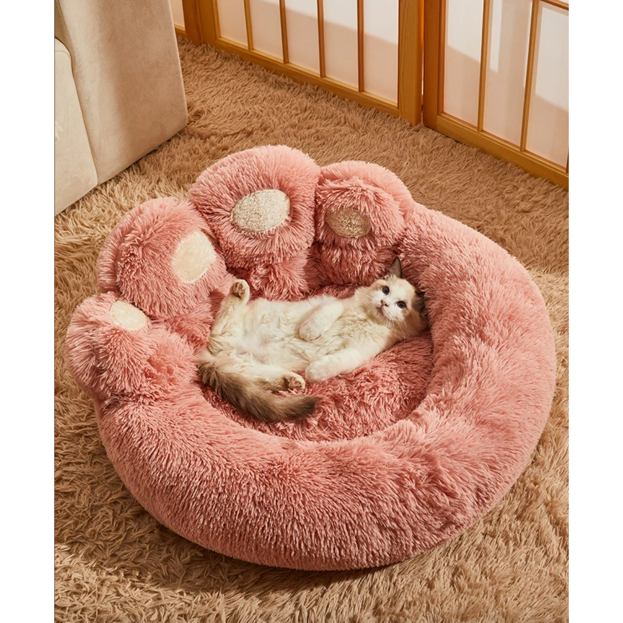 Fluffy Dog Bed - Eagalite