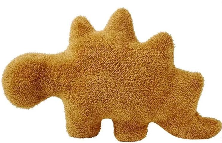 Nugget Pillow Stegosaurus – A charming plush pillow shaped like a Stegosaurus. Soft fabric and fun design make it a great addition to any child's room - Eagalite