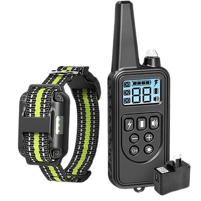 800m electric dog training collar for 1 dog with LCD display and remote control - Eagalite