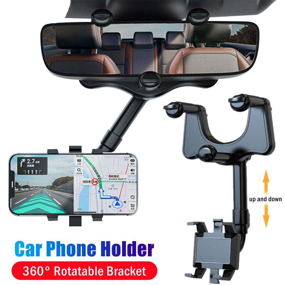 Car Rearview Mirror Phone Holder - Eagalite