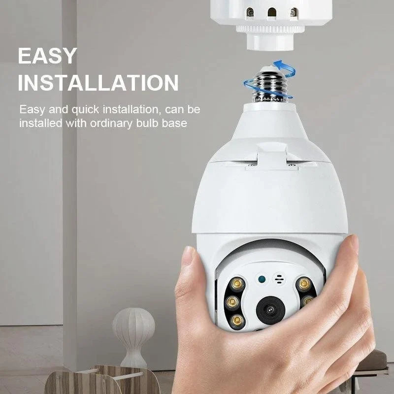 Wireless Wifi Light Bulb Camera - Eagalite