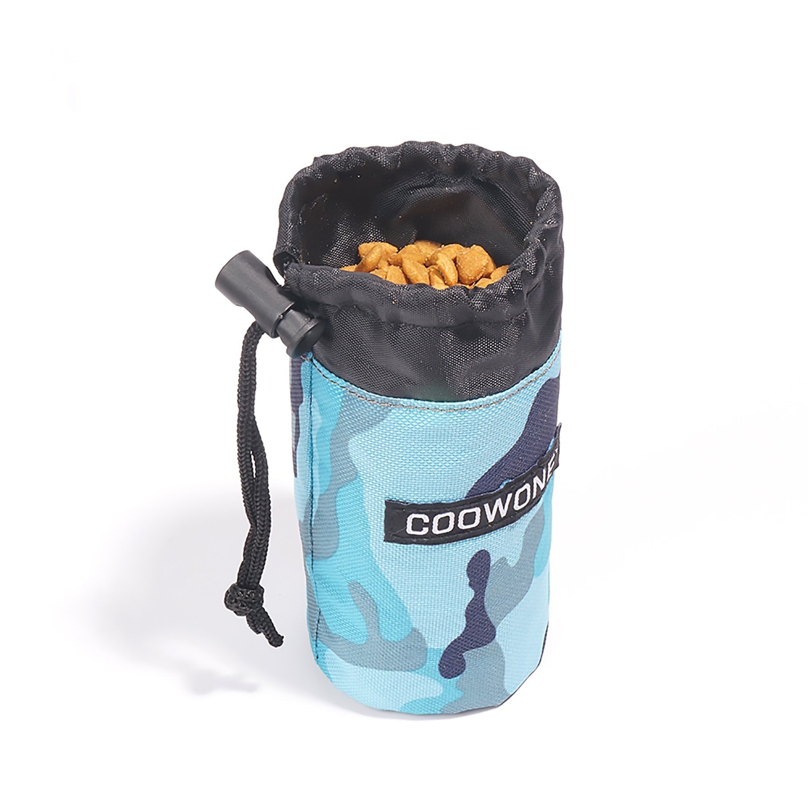 Waterproof Pet Puppy Dog Training Treat Bag Snack Bait Obedience Food Pouch Holder Navy Blue - Eagalite