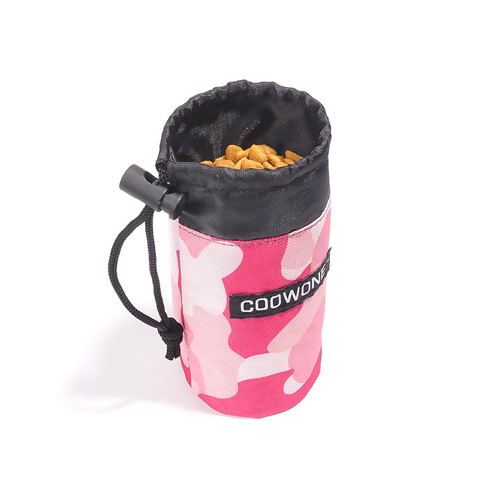 Waterproof Pet Puppy Dog Training Treat Bag Snack Bait Obedience Food Pouch Holder Pink - Eagalite