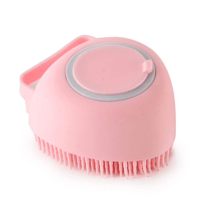 Puppy Dog Bath Shampoo Brush Pink  - Eagalite