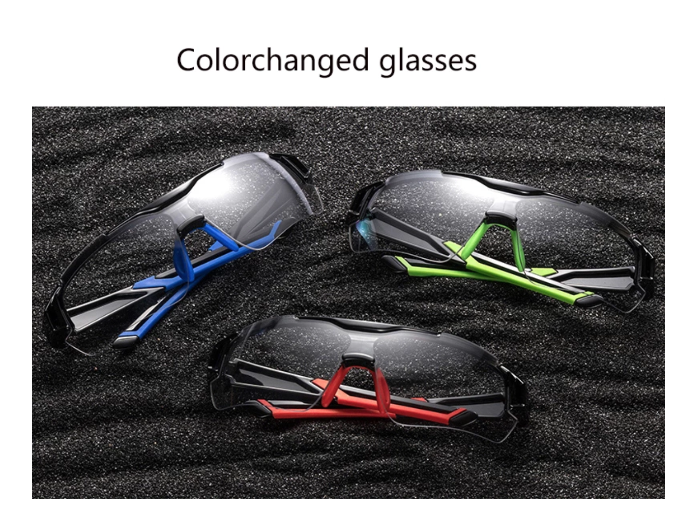 3 in 1 Photochromic UV 400 Polarized Glasses - Eagalite