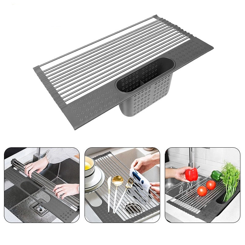 Over The Sink Dish Rack - Eagalite