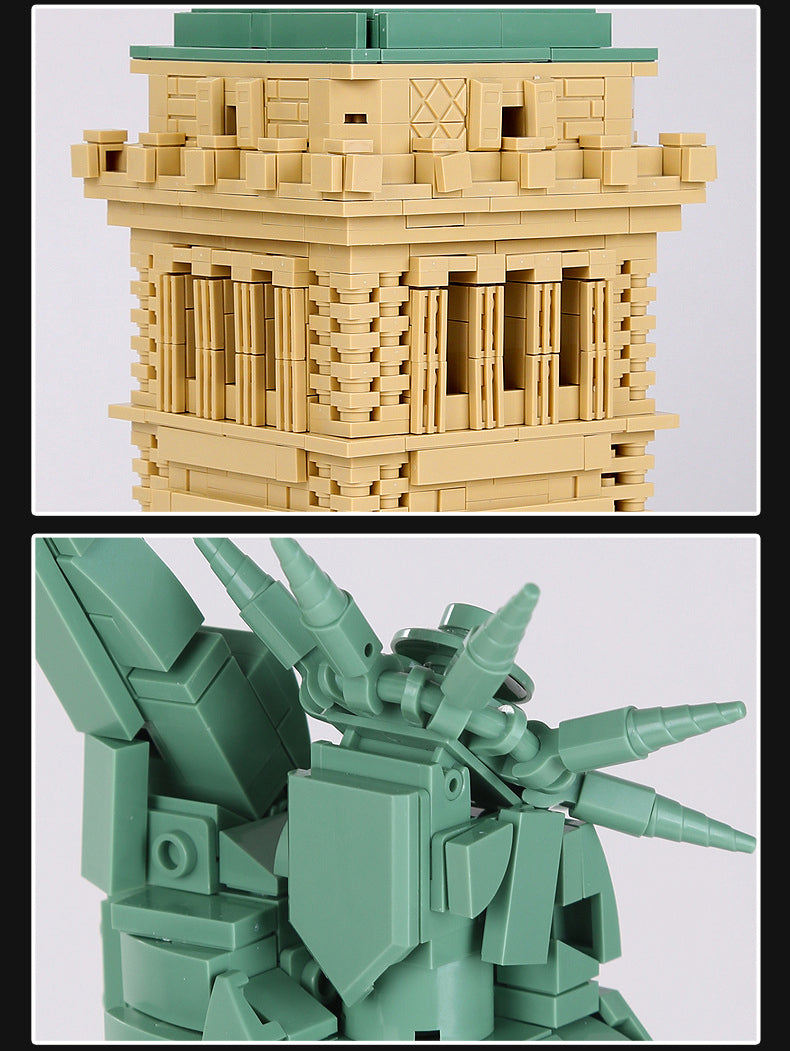 WG5227 Statue of Liberty Building Blocks - Eagalite